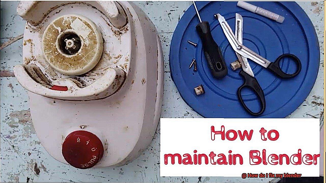 How do I fix my blender? Pastime Bar And Grill