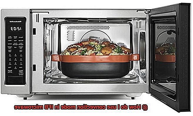 How do I use convection mode in IFB microwave-6