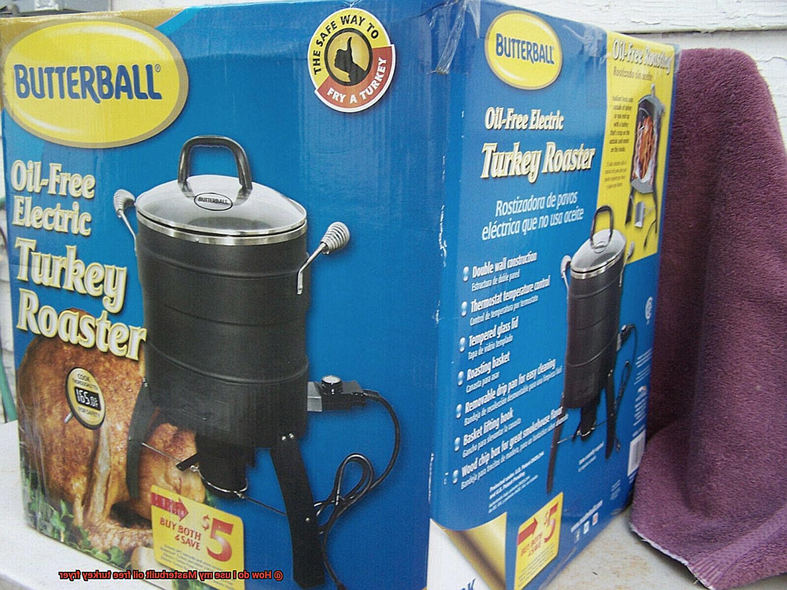 How do I use my Masterbuilt oil free turkey fryer-9