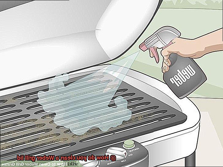 How do you clean a Weber grill lid-3