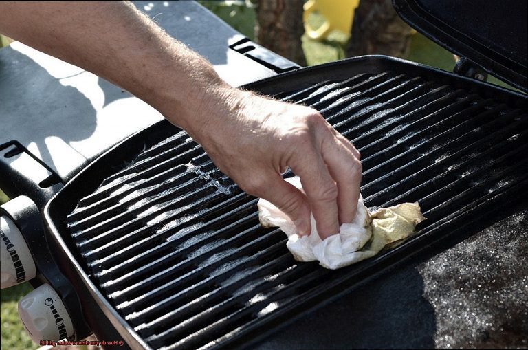 How do you clean a Weber grill lid? Pastime Bar And Grill