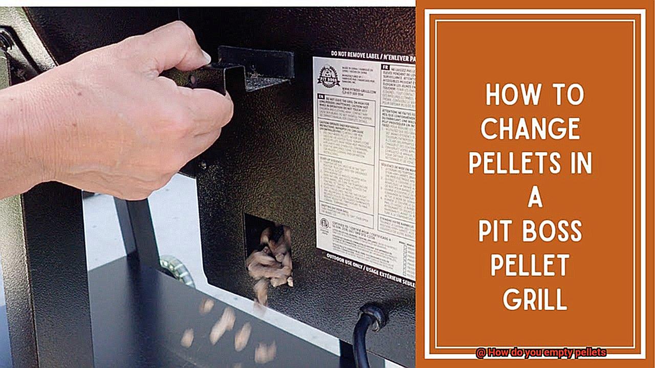 How do you empty pellets? Pastime Bar And Grill