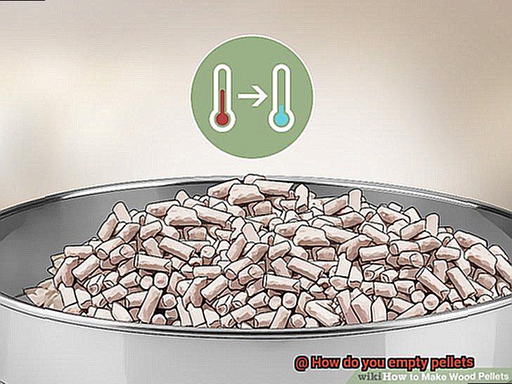 How do you empty pellets-8