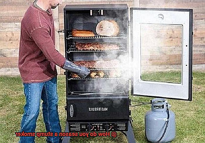 How do you season a stump smoker-4