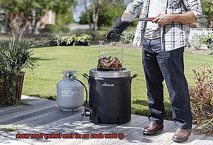 How does an oil free turkey fryer work-7