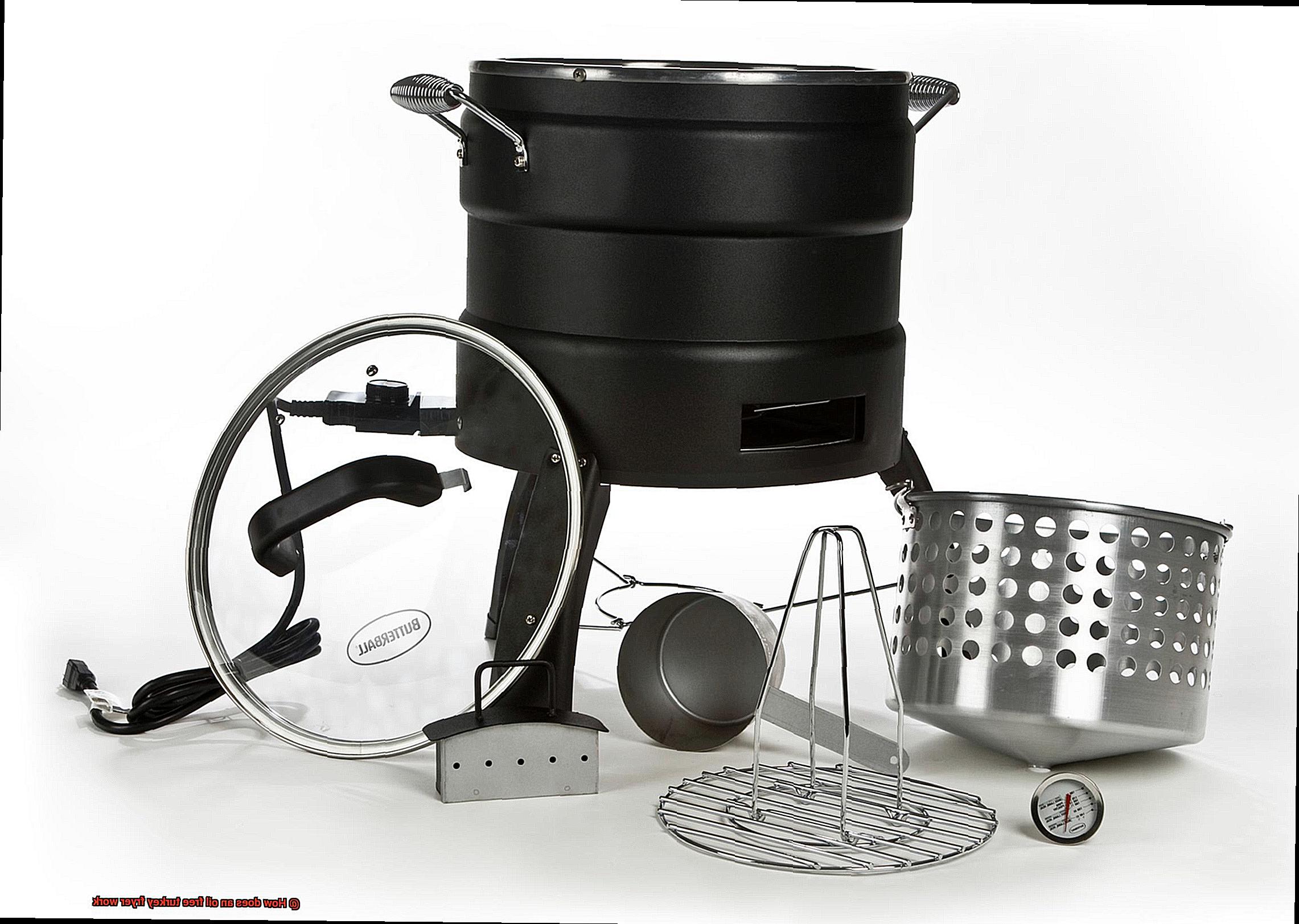 How does an oil free turkey fryer work-8