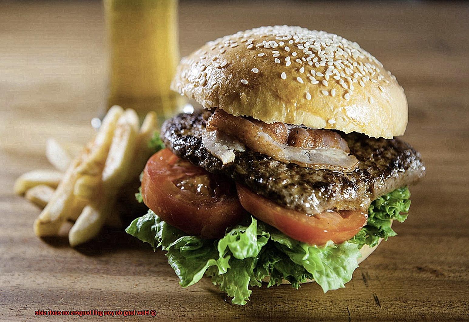How long do you grill burgers on each side-3