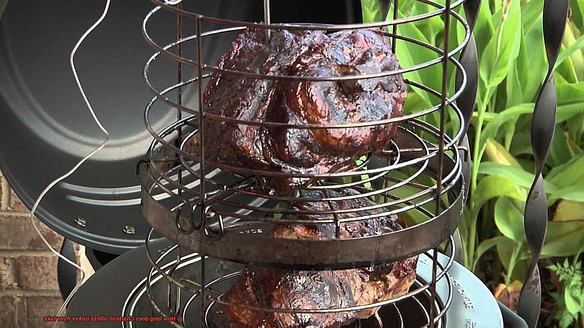 How long does Charbroil oilless turkey fryer take-2