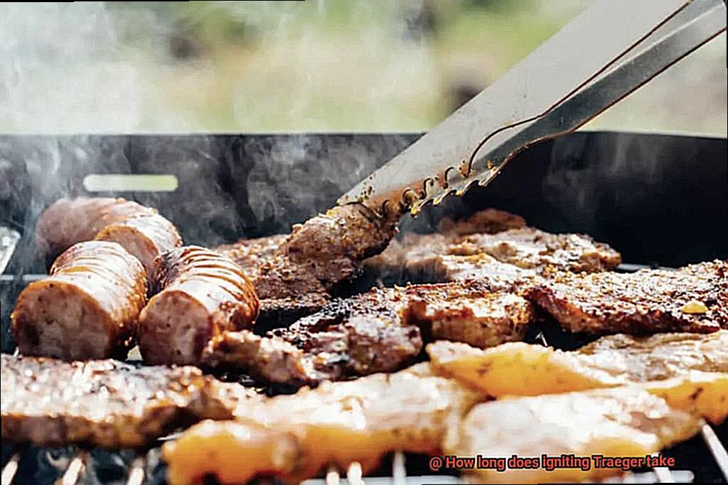 How long does igniting Traeger take-5