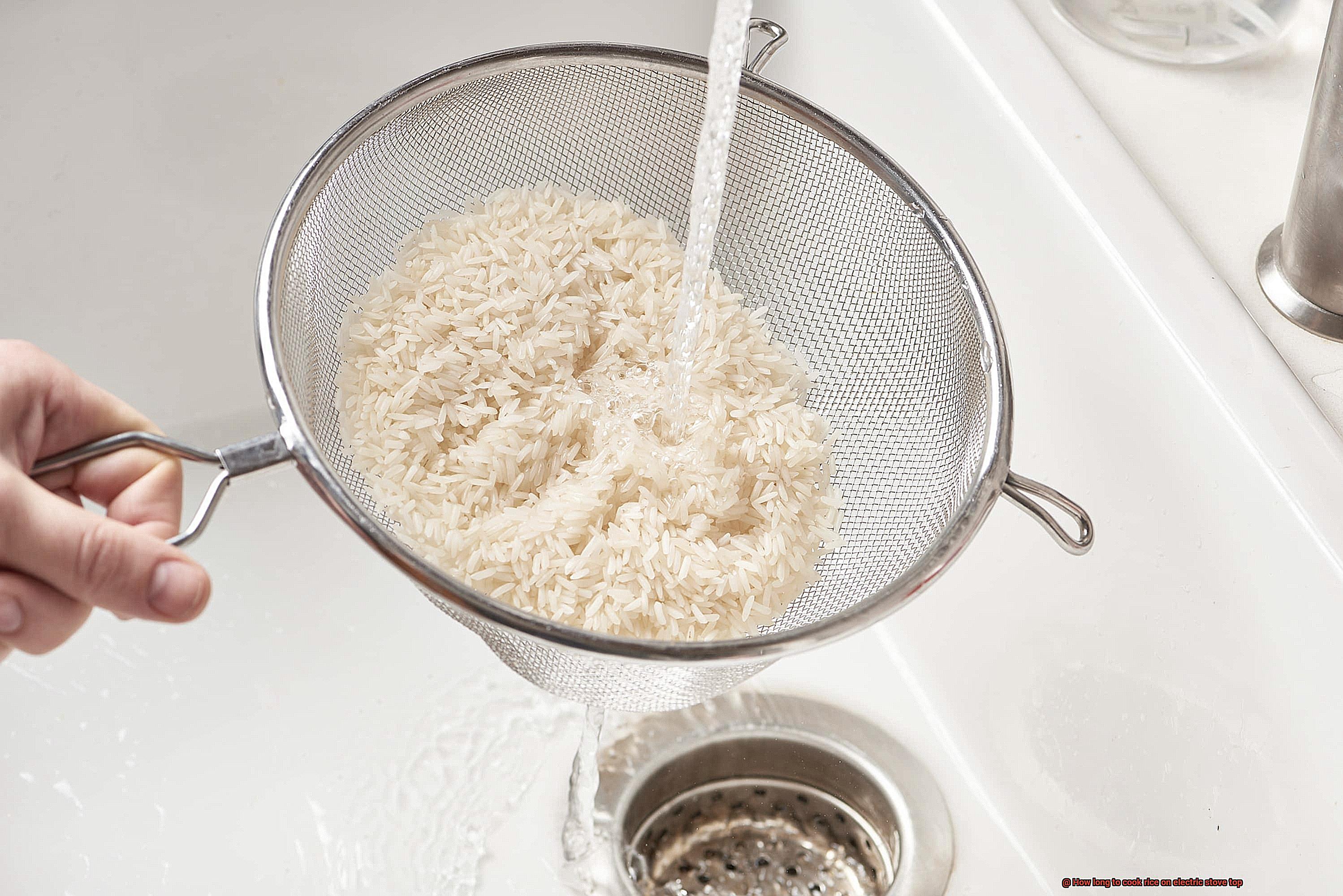 How long to cook rice on electric stove top-2