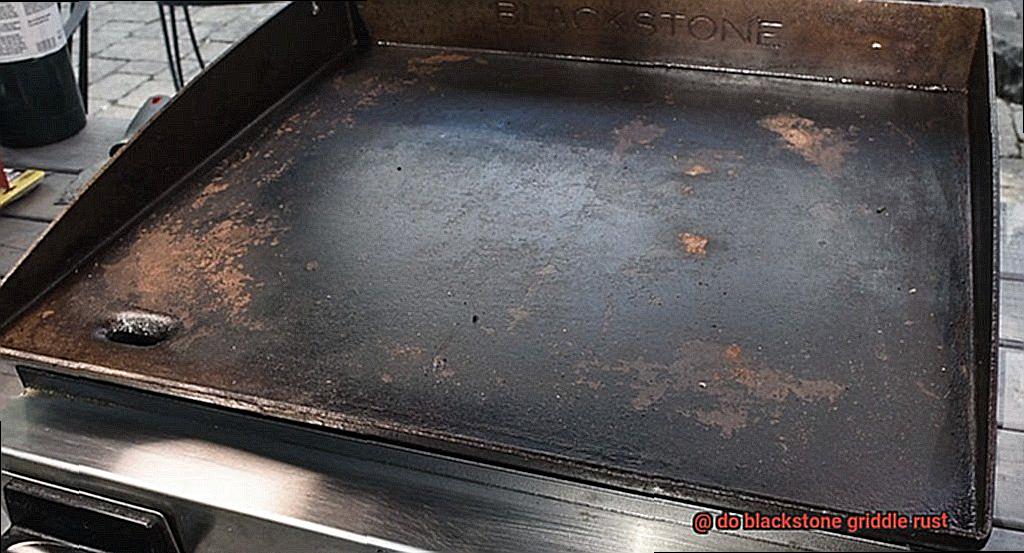 do blackstone griddle rust-4