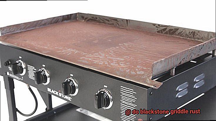 do blackstone griddle rust-6