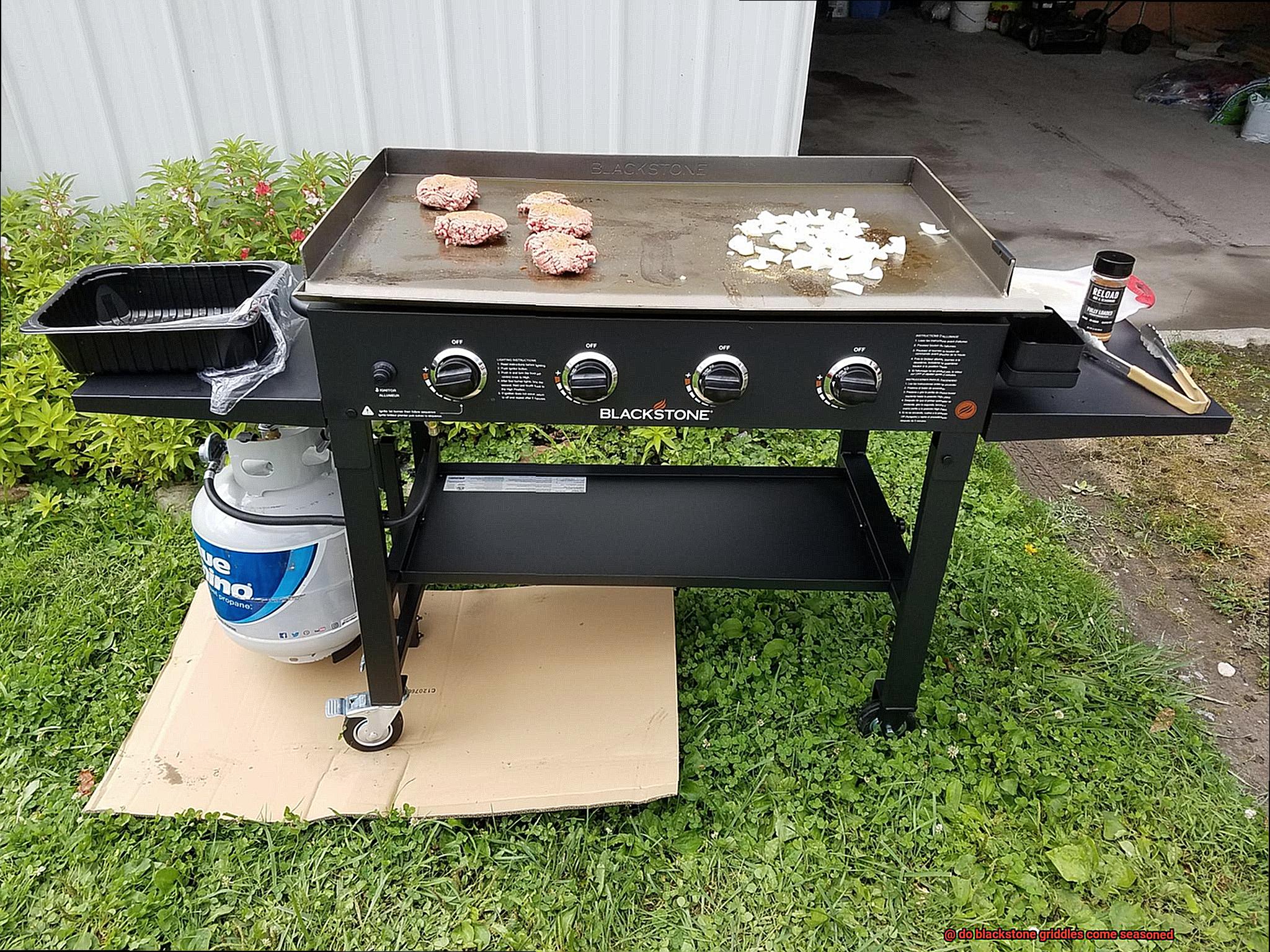 do blackstone griddles come seasoned-5