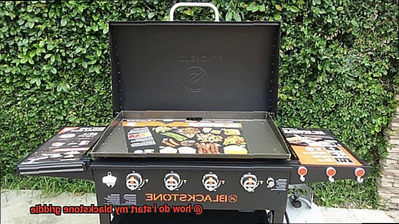 how do i start my blackstone griddle-2