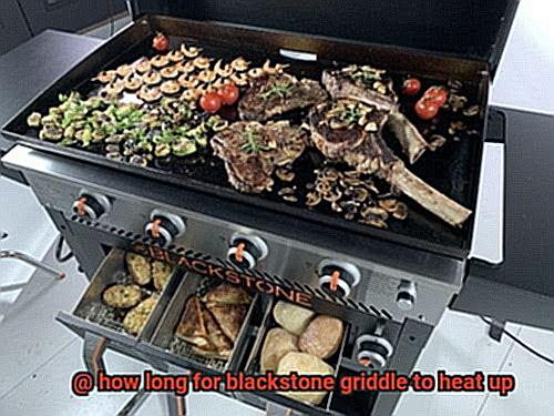 how long for blackstone griddle to heat up-5