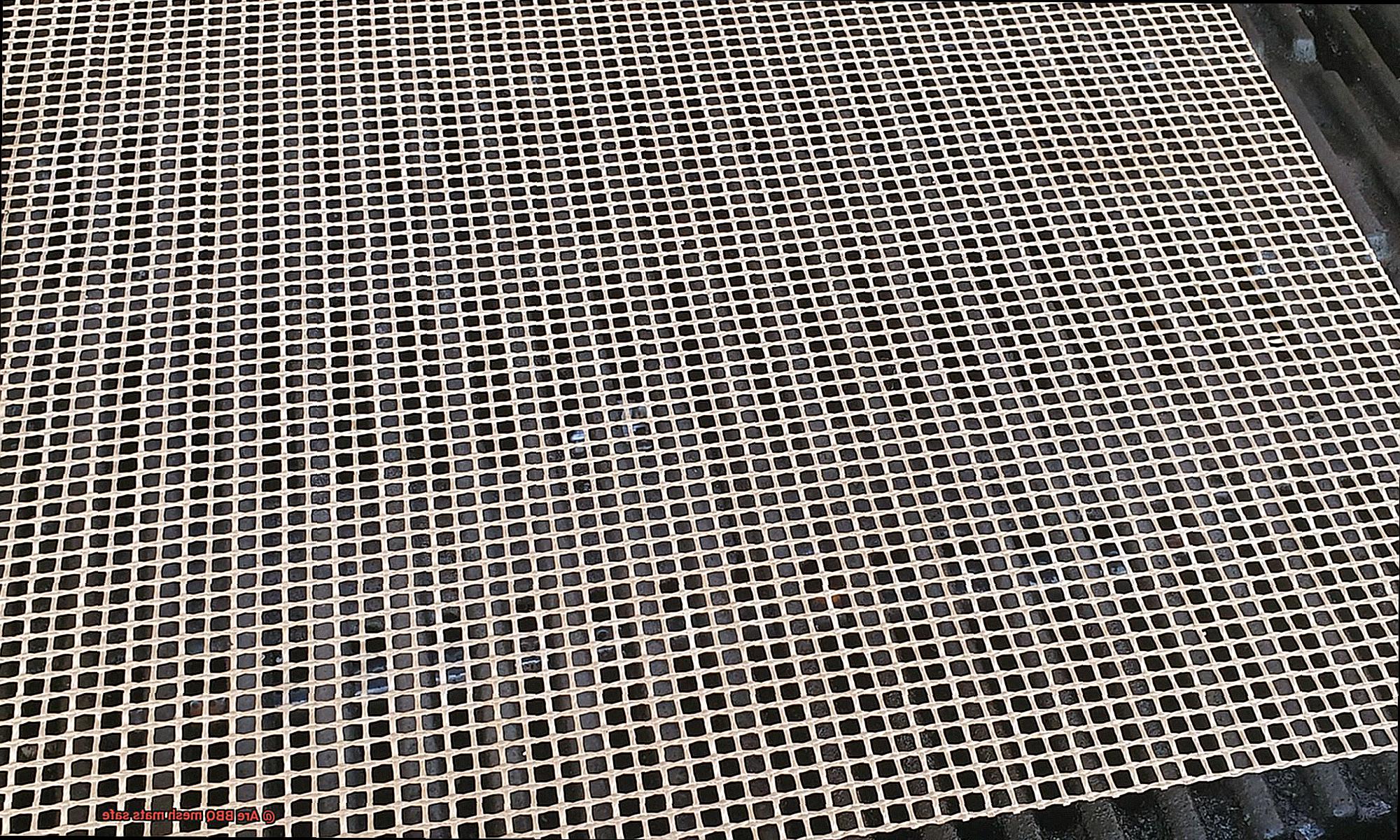 Are BBQ mesh mats safe? Pastime Bar And Grill