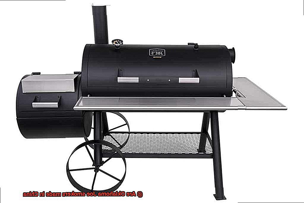 Are Oklahoma Joe smokers made in China-5