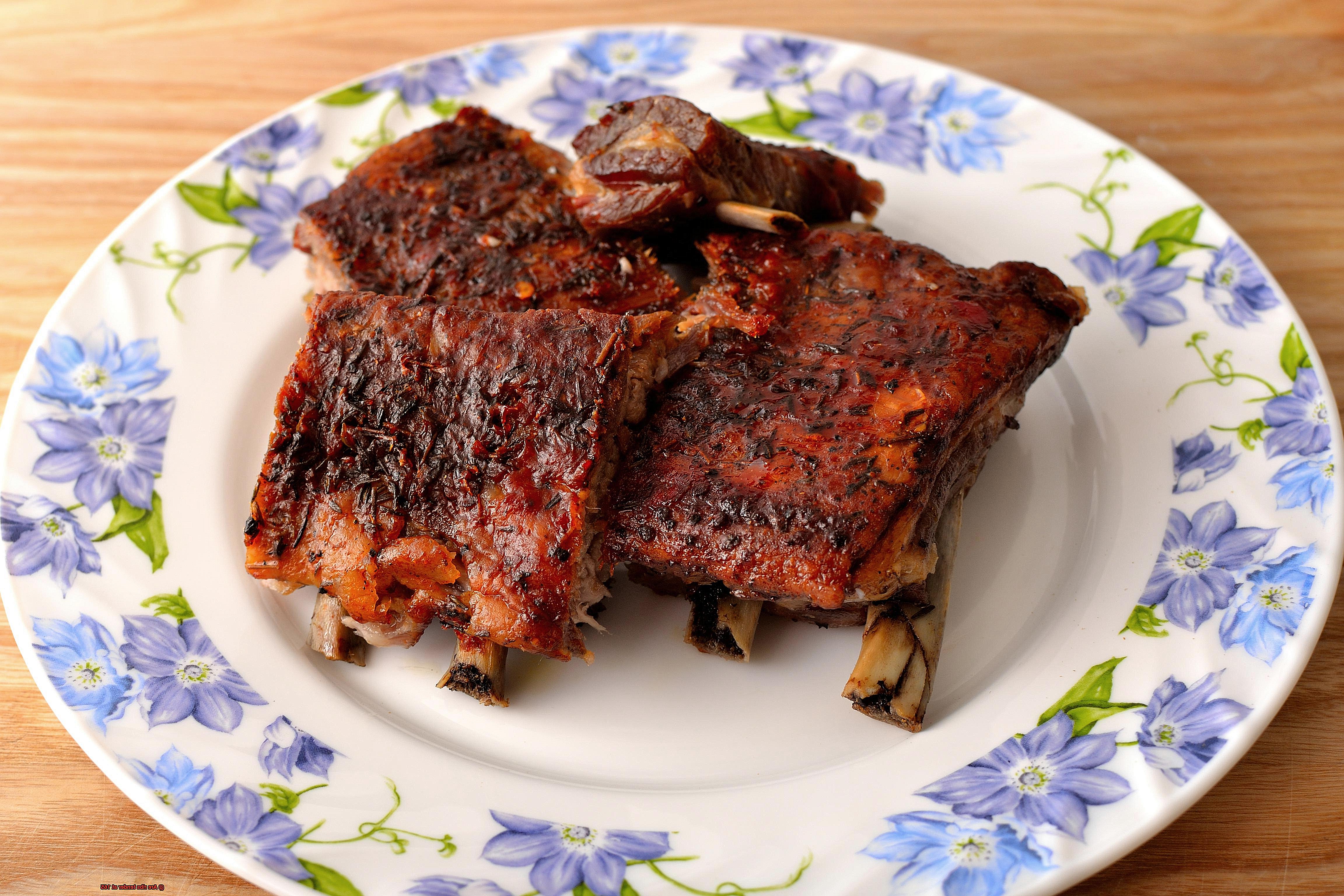 Are ribs tender at 165-3