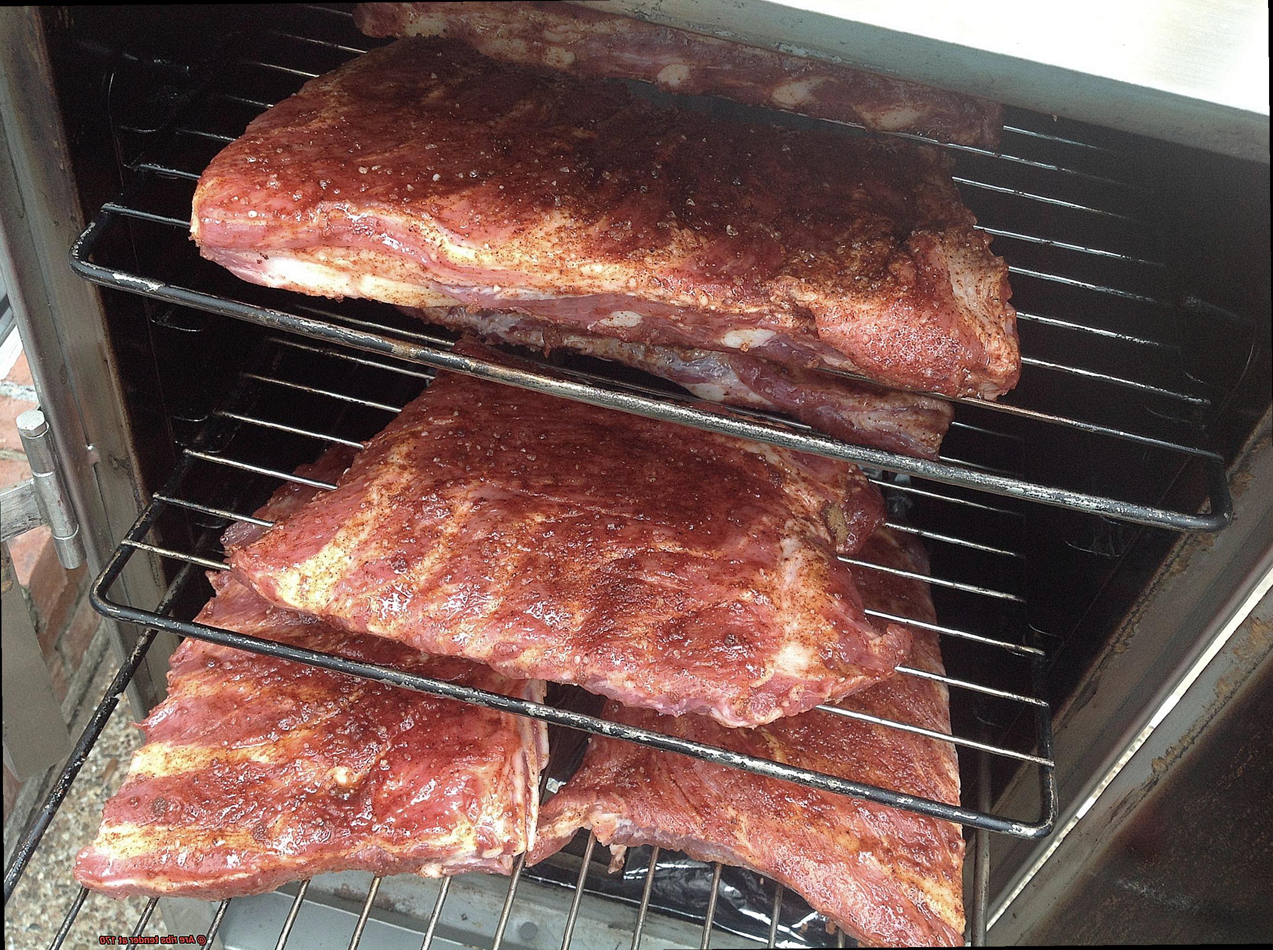 Are ribs tender at 170-4
