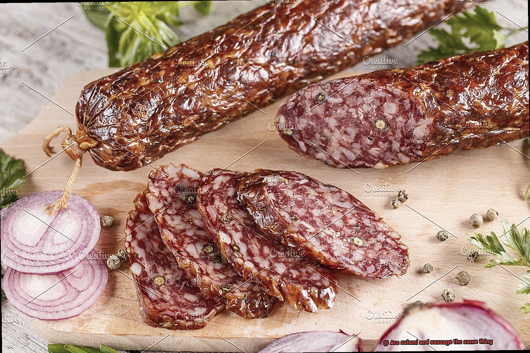 Are salami and sausage the same thing-2