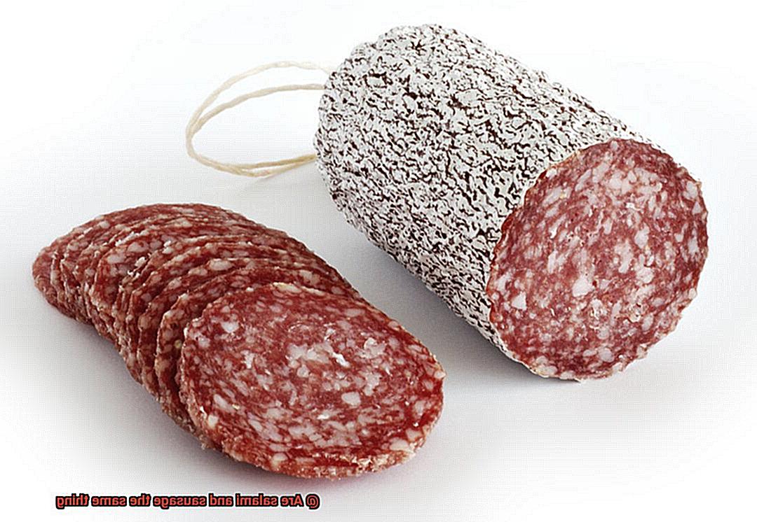 Are salami and sausage the same thing? Pastime Bar And Grill