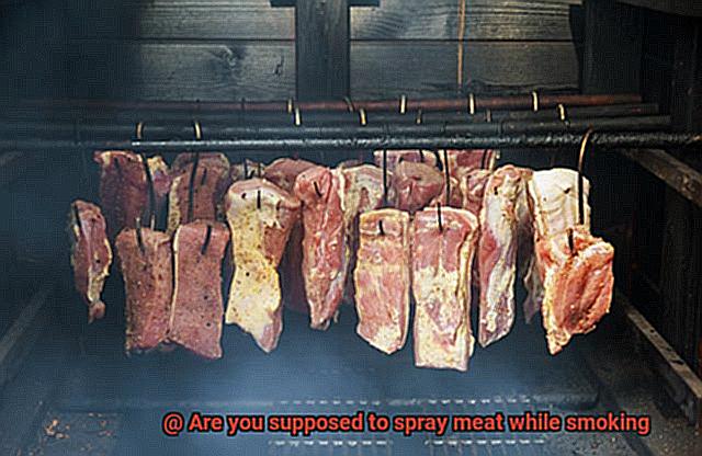 Are you supposed to spray meat while smoking-2