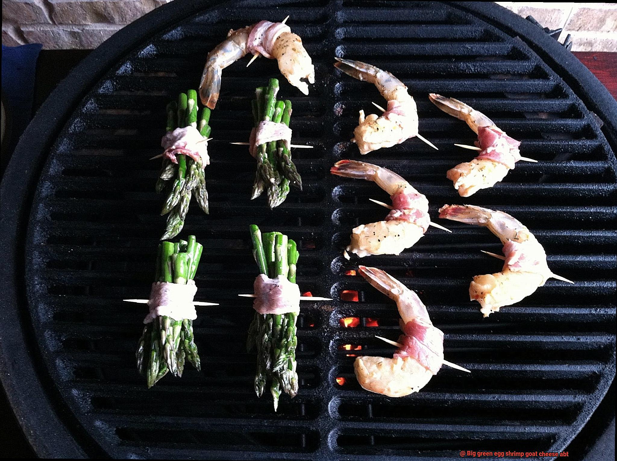 Big green egg shrimp goat cheese abt-3