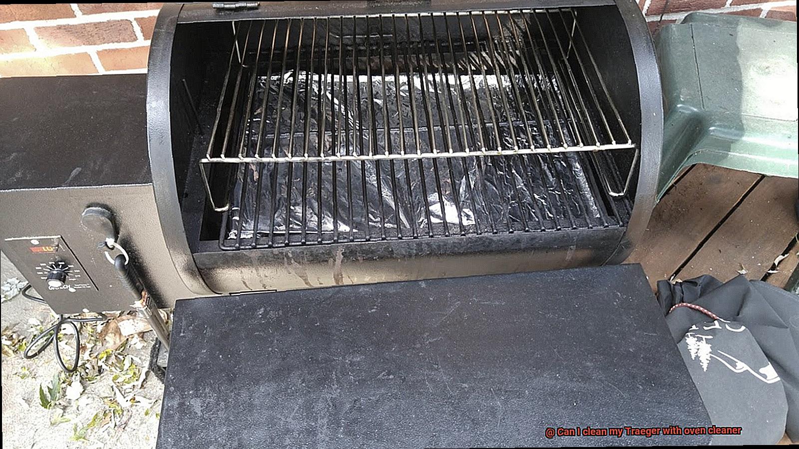 Can I clean my Traeger with oven cleaner-5