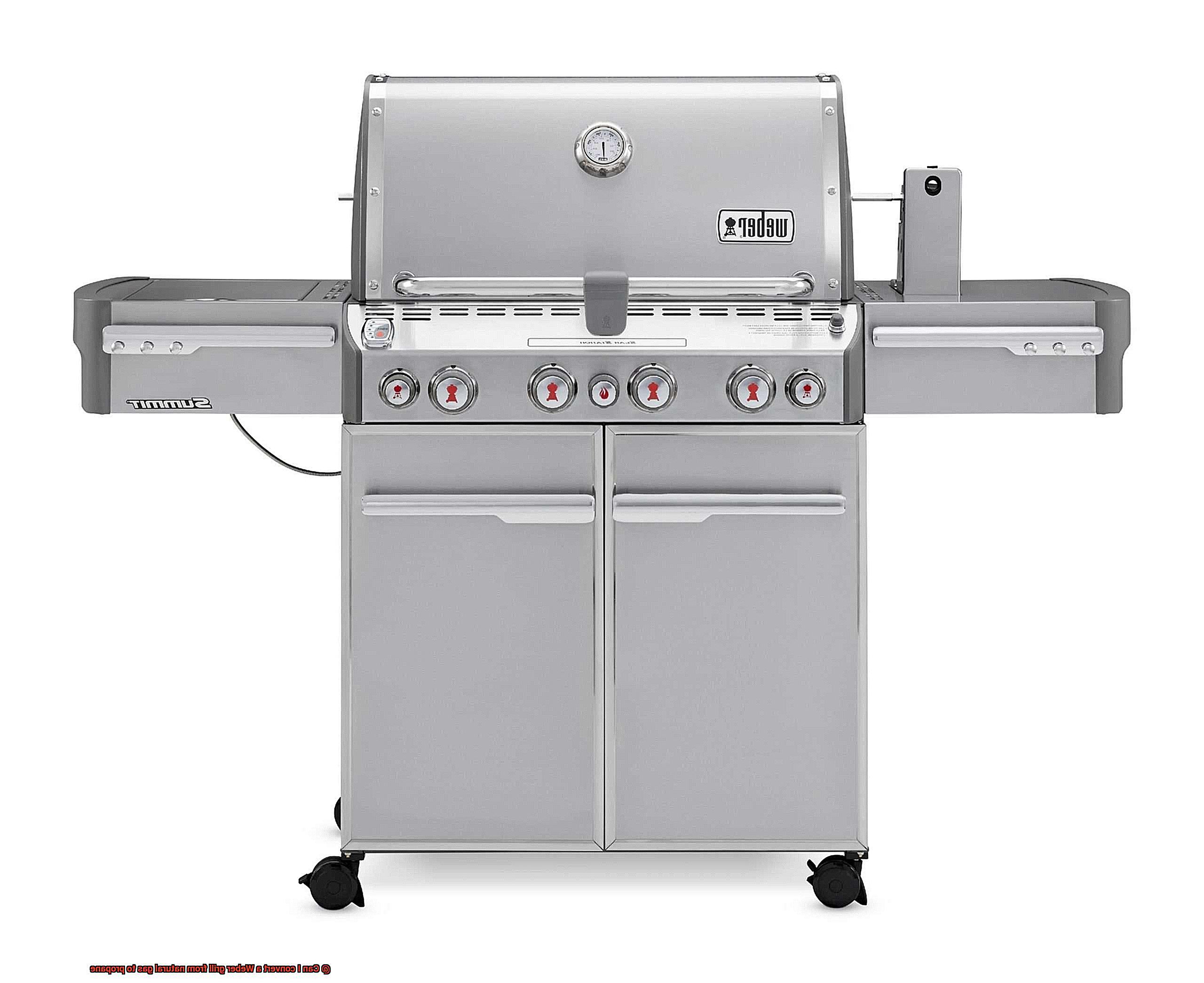 Can I convert a Weber grill from natural gas to propane-8
