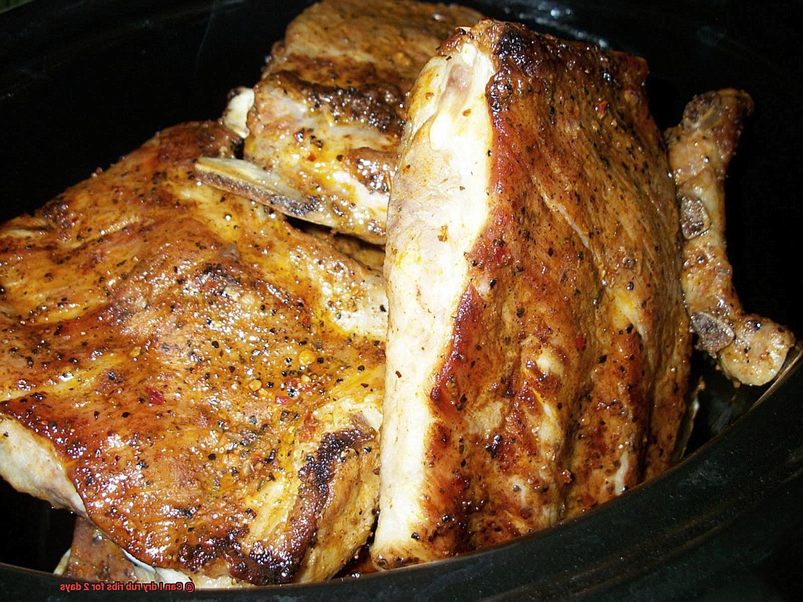 Can I dry rub ribs for 2 days? Pastime Bar And Grill