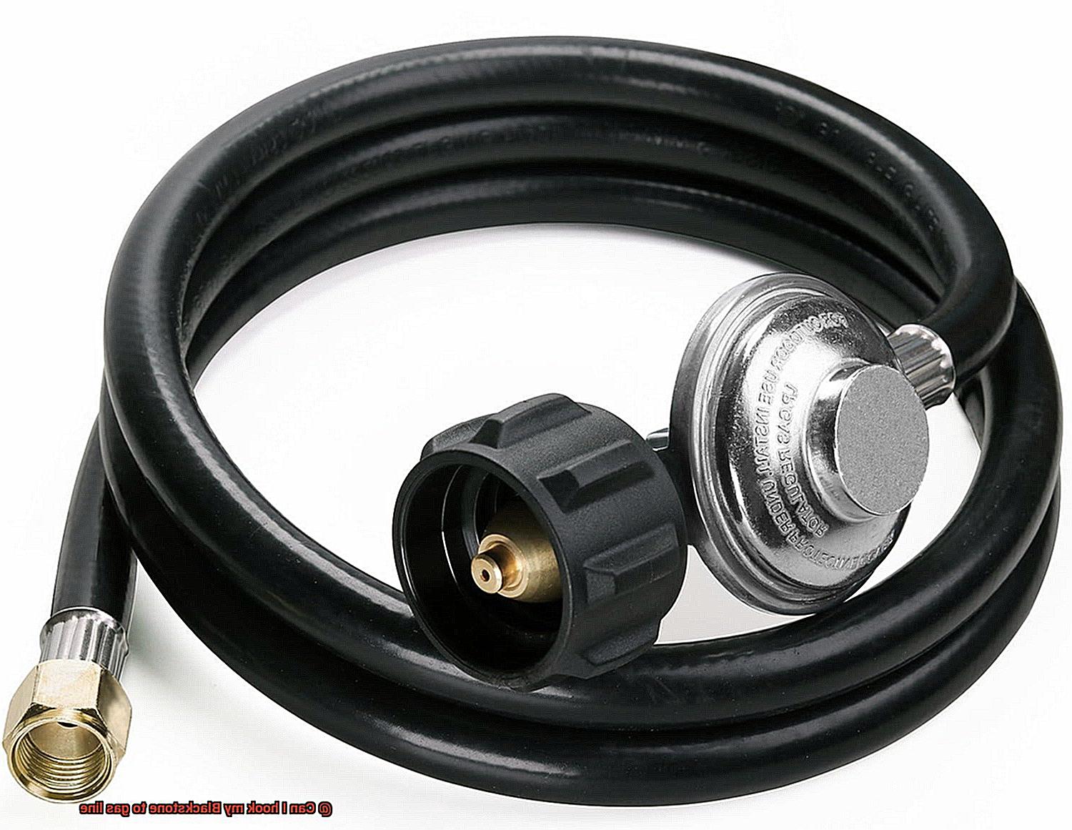Can I hook my Blackstone to gas line-5