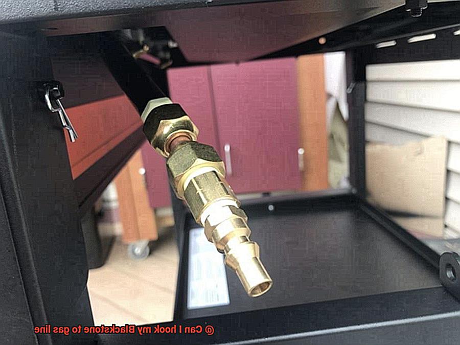 Can I hook my Blackstone to gas line-3
