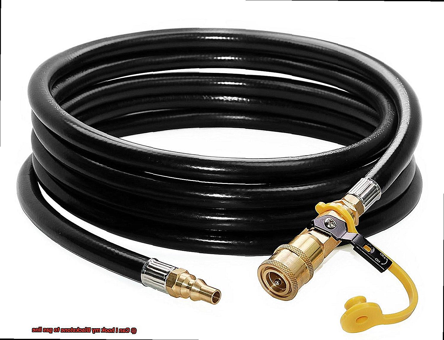 Can I hook my Blackstone to gas line-6
