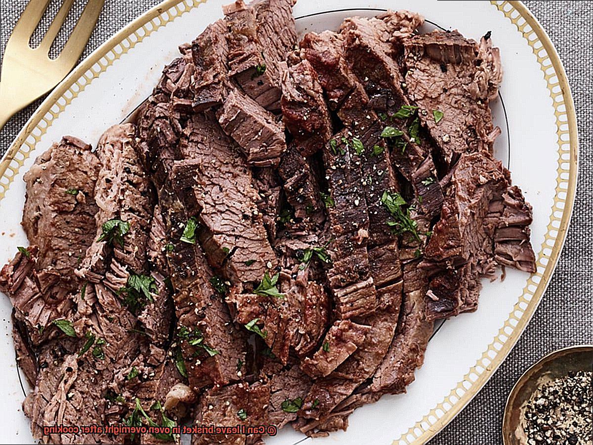 Can I leave brisket in oven overnight after cooking-8