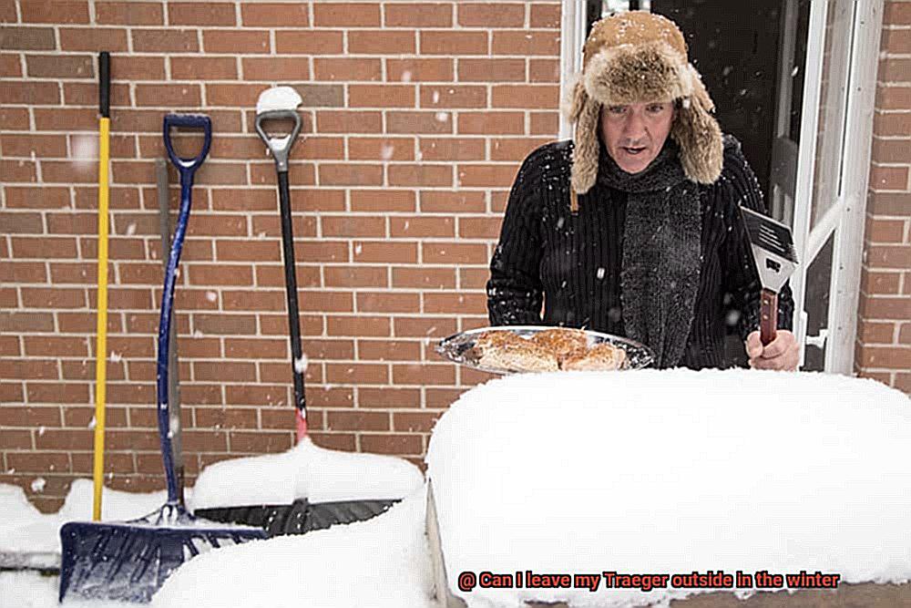 Can I leave my Traeger outside in the winter -3