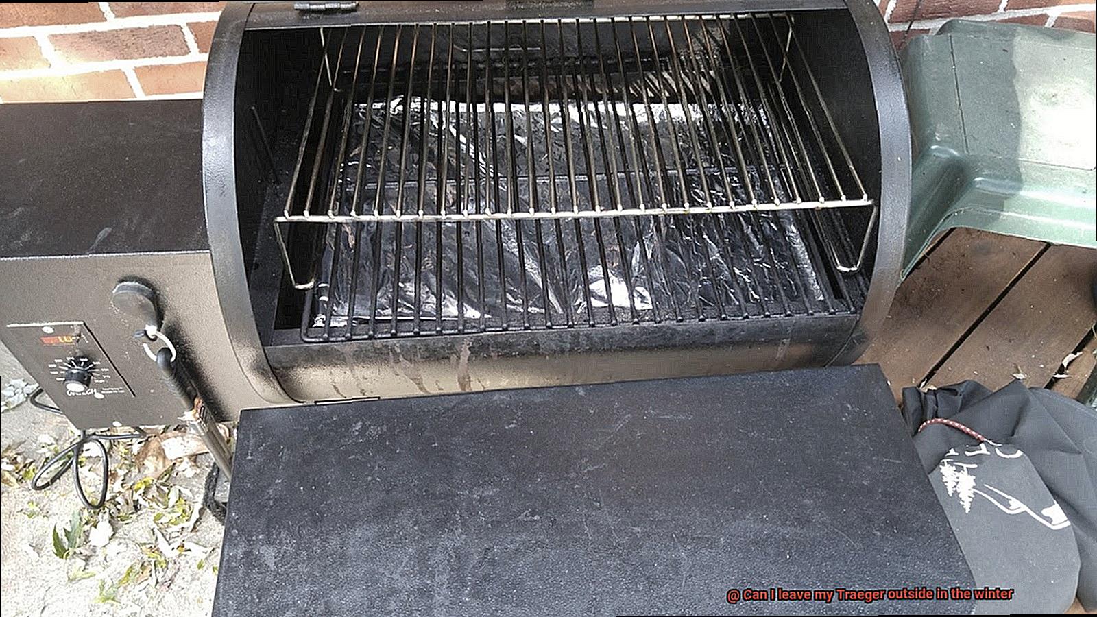 Can I leave my Traeger outside in the winter -2