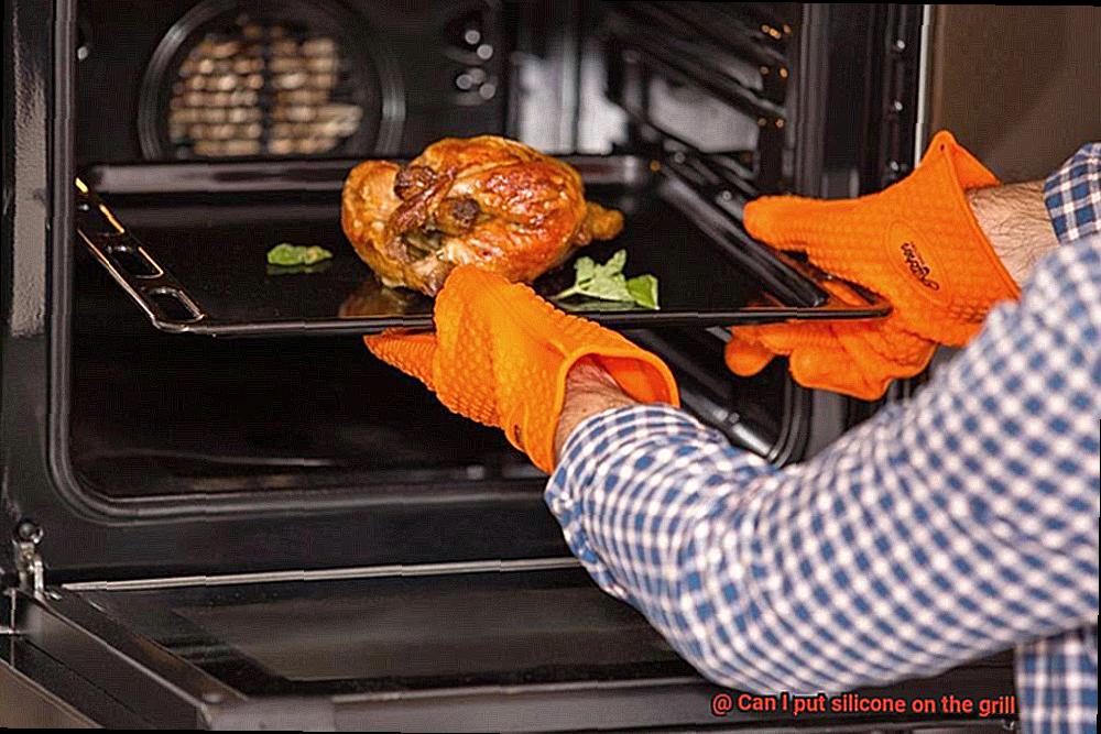 Can I put silicone on the grill-2