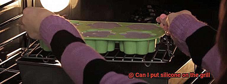 Can I put silicone on the grill-7
