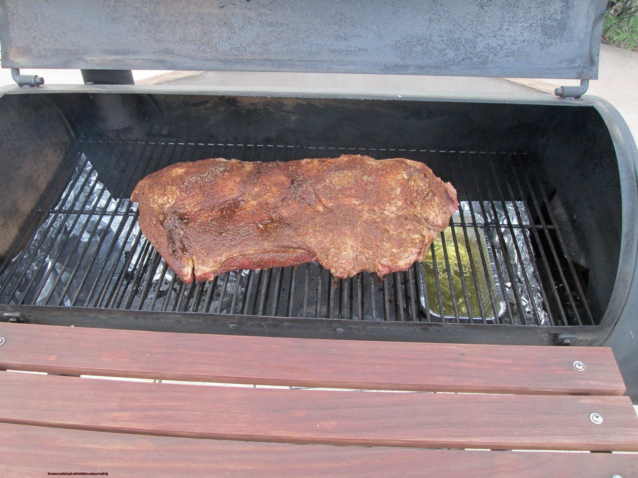 Can I smoke a brisket the day before I serve it? Pastime Bar And Grill