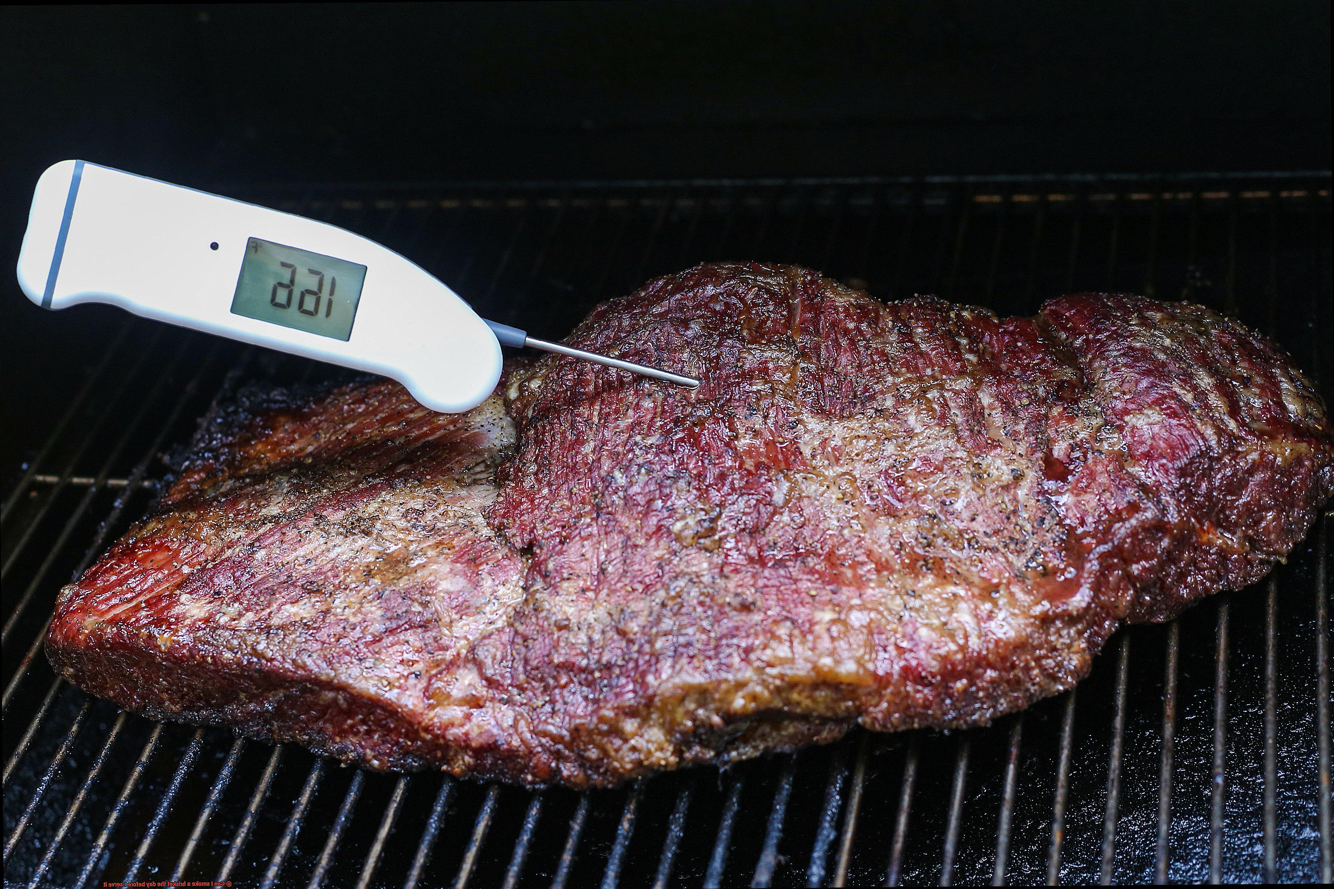 Can I smoke a brisket the day before I serve it-7
