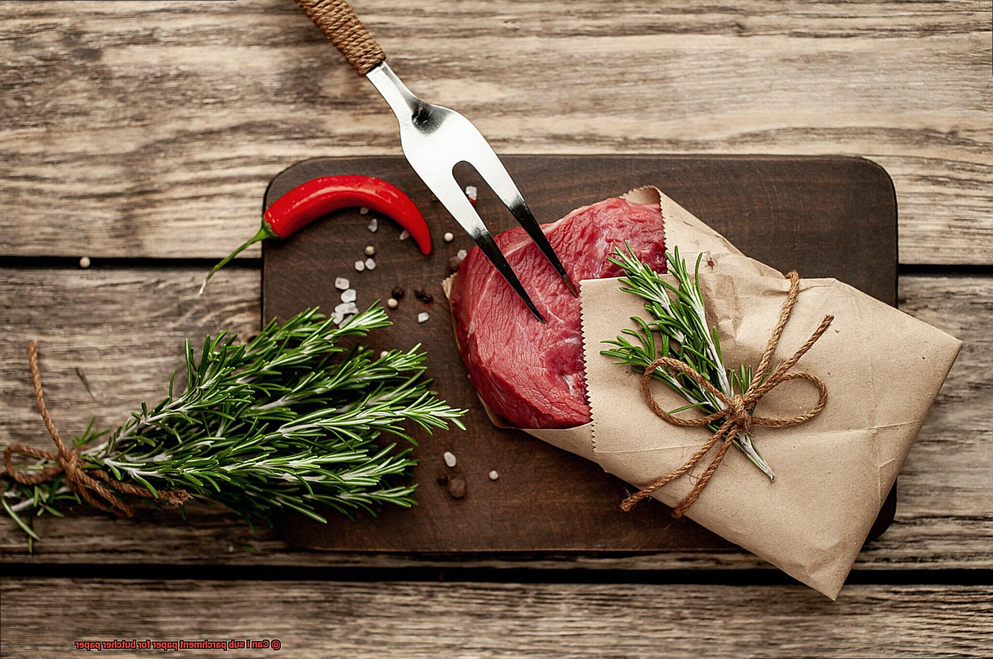 Can I sub parchment paper for butcher paper-4
