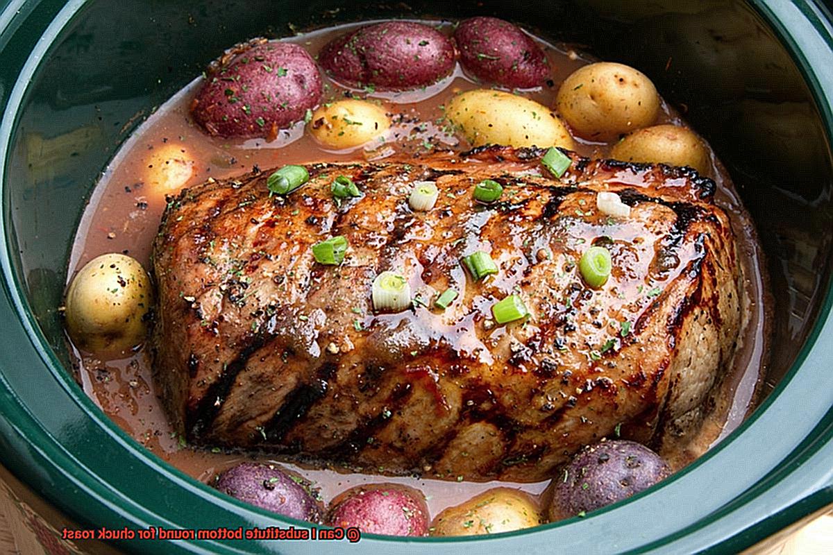 Can I substitute bottom round for chuck roast? Pastime Bar And Grill