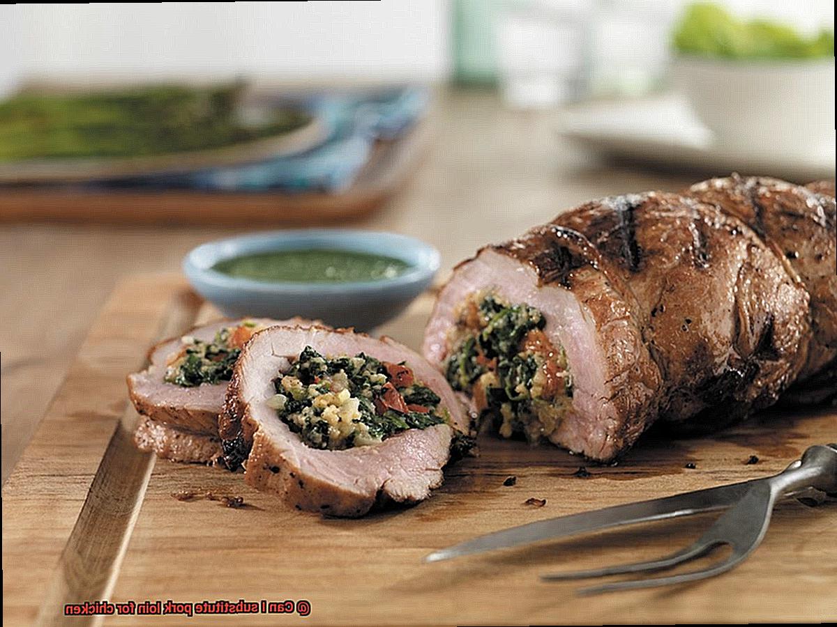 Can I substitute pork loin for chicken-4