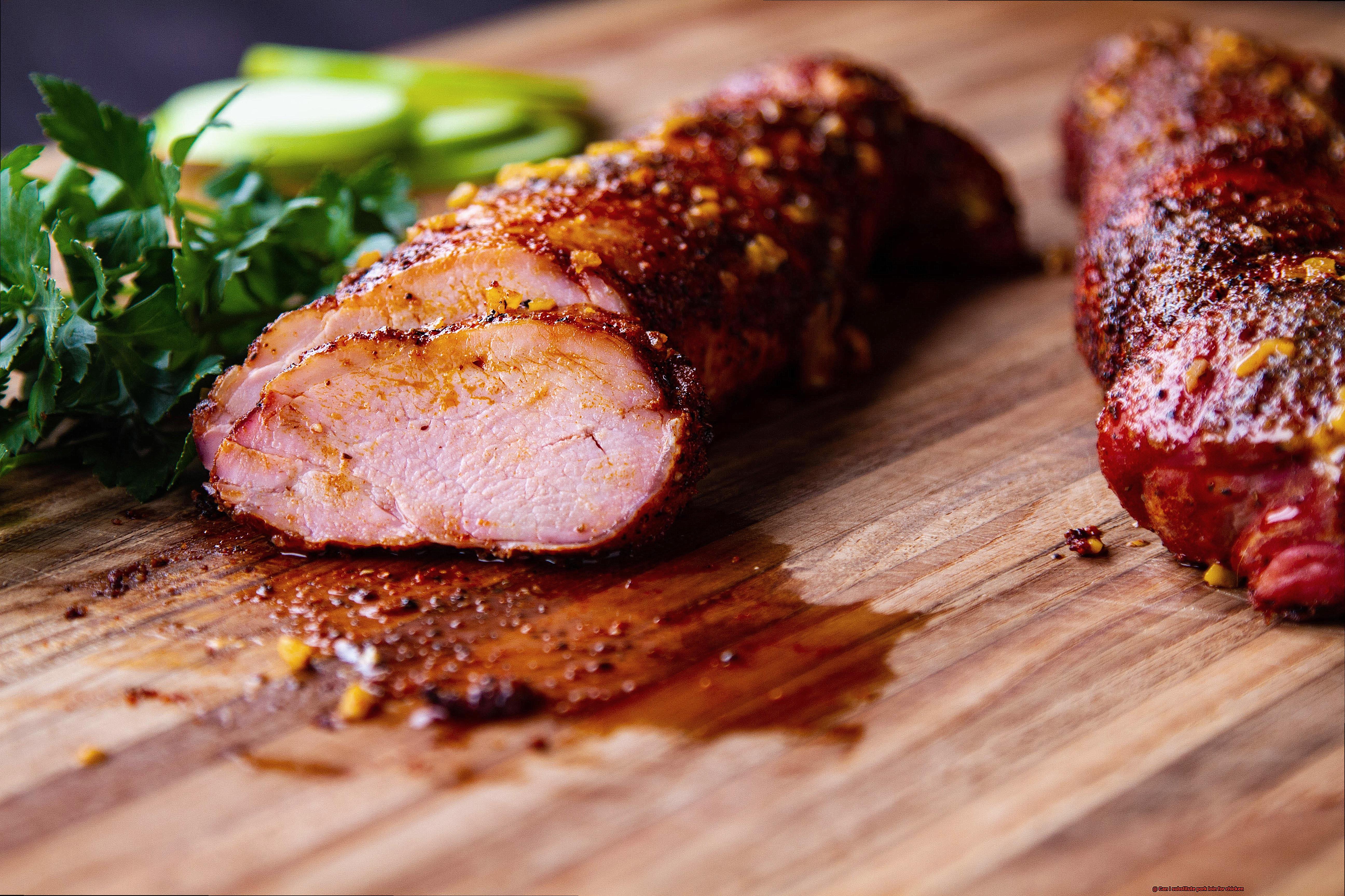Can I substitute pork loin for chicken-6