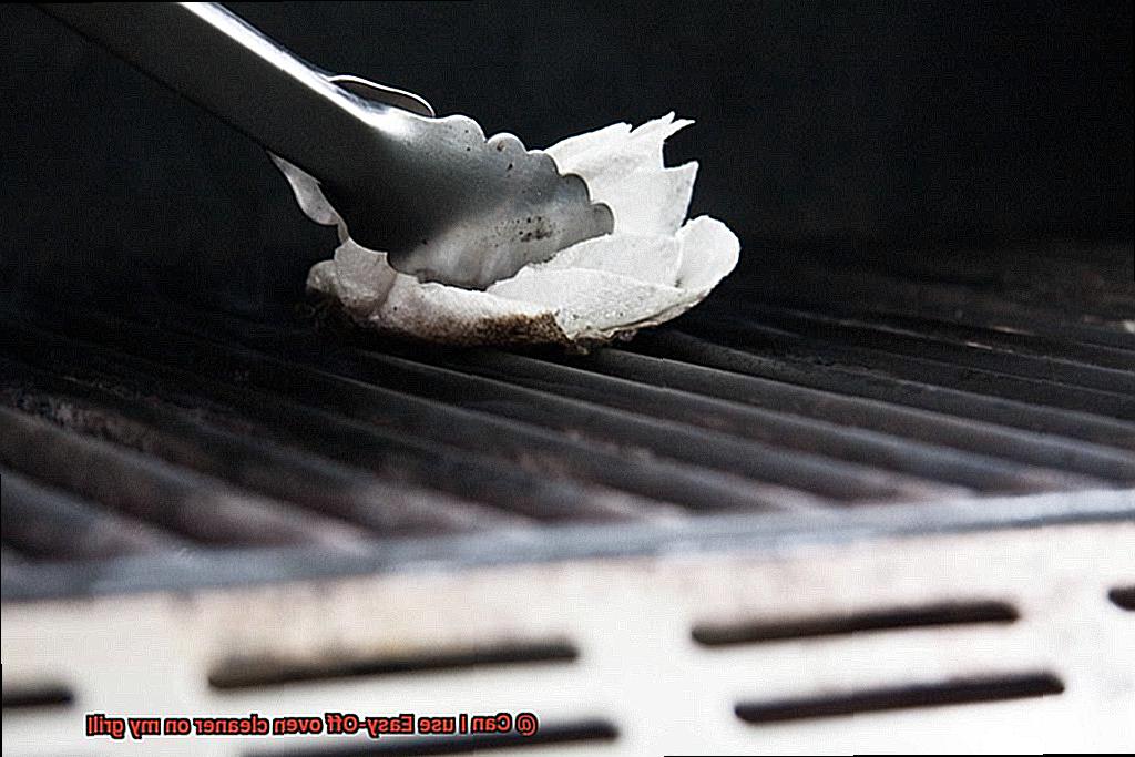 Can I use Easy-Off oven cleaner on my grill-3