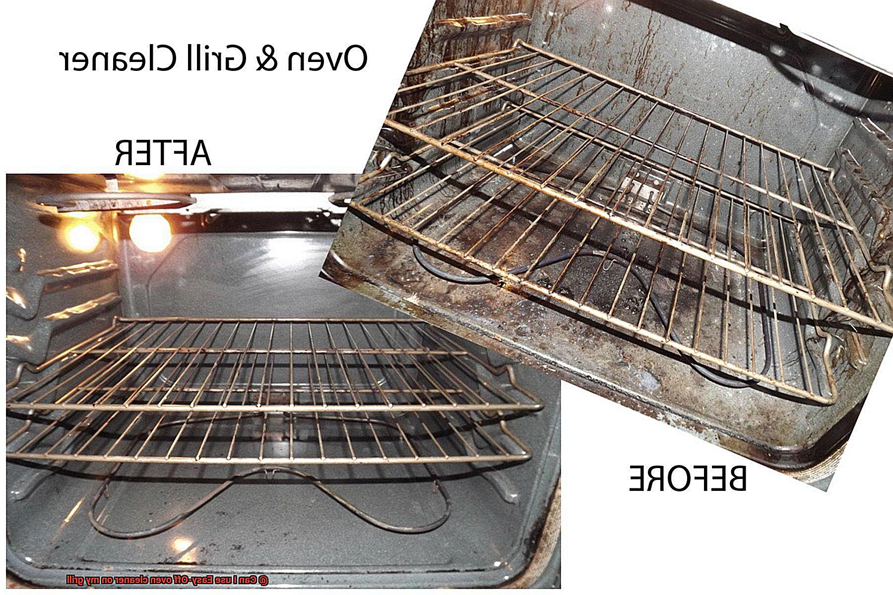 Can I use Easy-Off oven cleaner on my grill-5