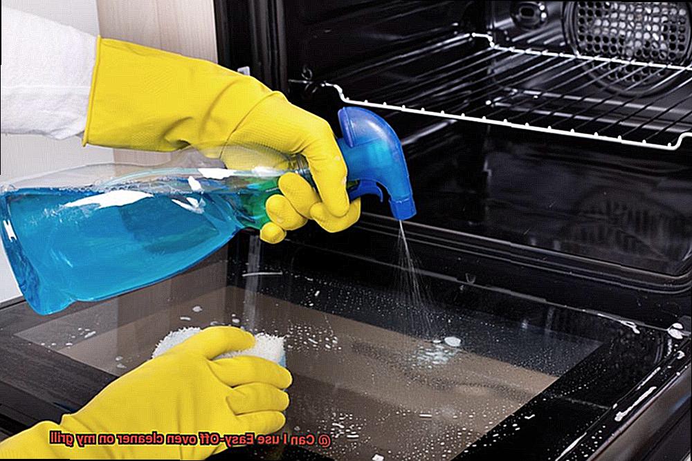 Can I use Easy-Off oven cleaner on my grill-6