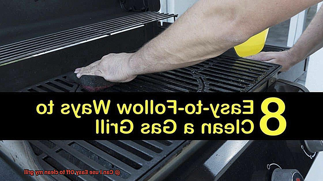 Can I use Easy Off to clean my grill-4