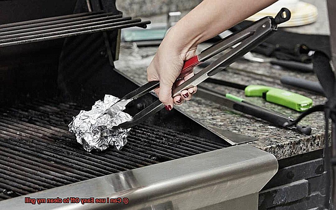 Can I use Easy Off to clean my grill-3