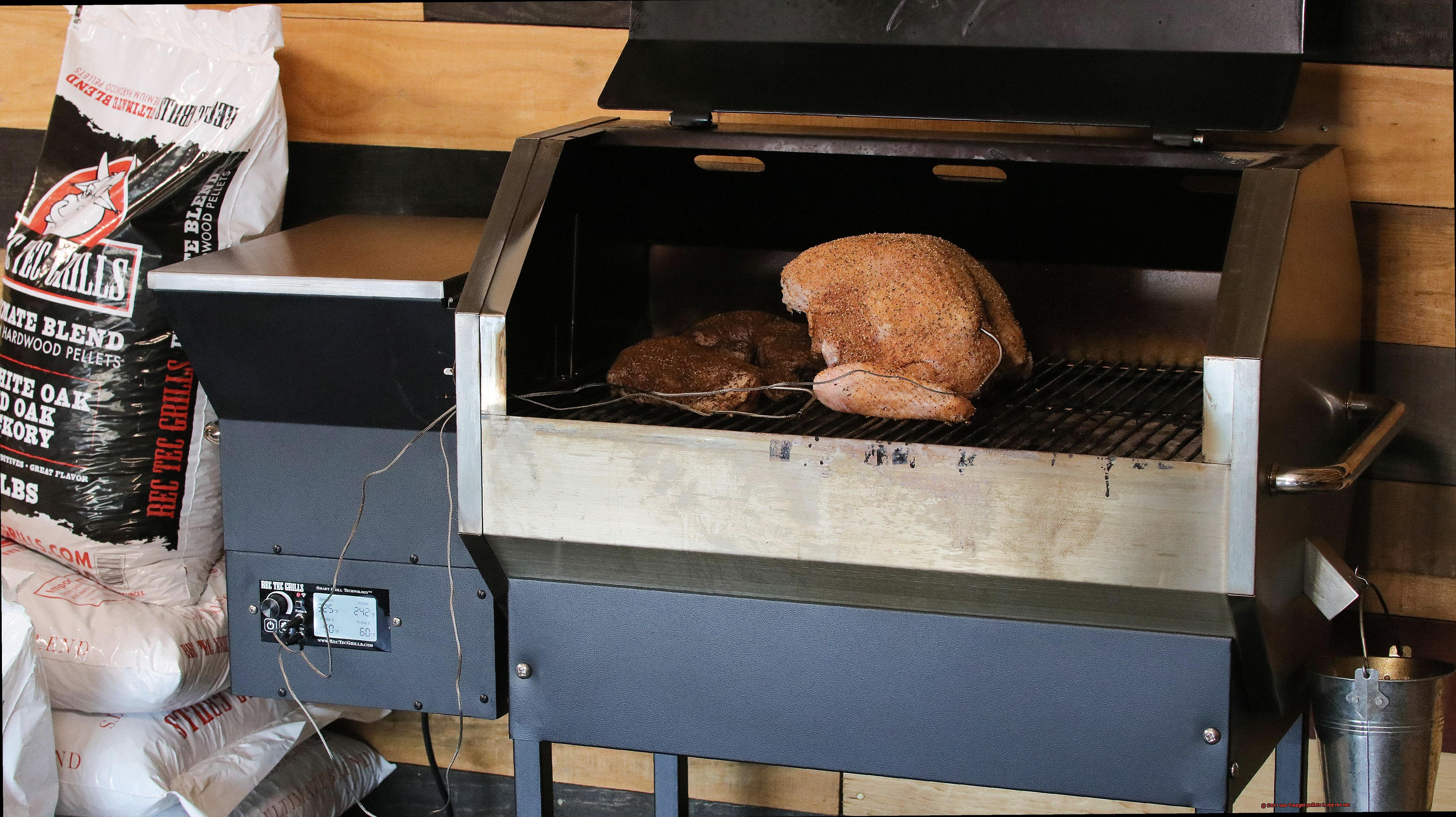 Can I use Traeger pellets in my rec tec-3